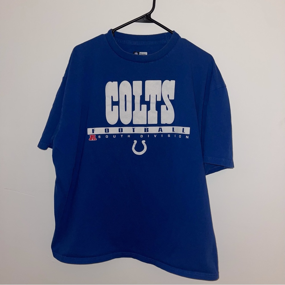 Vintage Indianapolis Colts NFL South Division T-shirt Men’s Sz XL